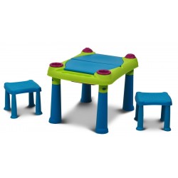 Stolik edukacyjny dla dzieci Creative table +2 taboreciki