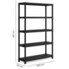 Regał warsztatowy Plus - Scaffale 120/5