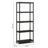Regał warsztatowy z tworzywa SHELF PLUS 75/5