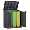 Szafa do segregacji odpadów MOBY Recykling System 3 komory