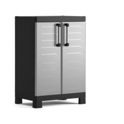 Niska Szafa Keter DETROIT BASSO Cabinet LOW szara