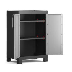 Niska Szafa Keter DETROIT BASSO Cabinet LOW szara