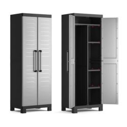 Szafa gospodarcza Keter DETROIT UTILITY Cabinet szara