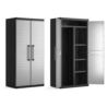 Wysoka Szafa Gospodarcza Keter Detroit XL Multipurpose Cabinet Szara