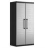 Wysoka Szafa Gospodarcza Keter Detroit XL Multipurpose Cabinet Szara