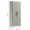 Szafa z półkami Keter Linear Wood TALL Cabinet