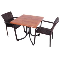 Blat kompozytowy 80x80 do stołu TEAK