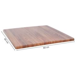 Blat kompozytowy 80x80 do stołu TEAK